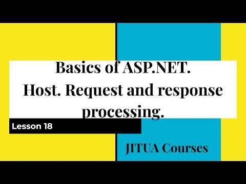 ASP.NET. Request handling. Mapping. Response generation. NET Developer Basics. Lesson 18