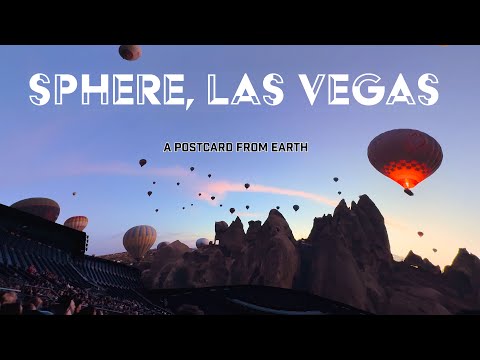 The Sphere Las Vegas – “Postcard from Earth” Experience | 4K 60 fps