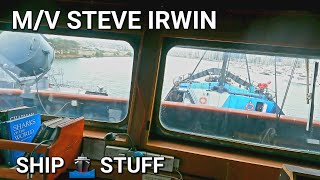MV STEVE IRWIN Mini bridge tour, Propulsion System diagnosis and re familiarisation