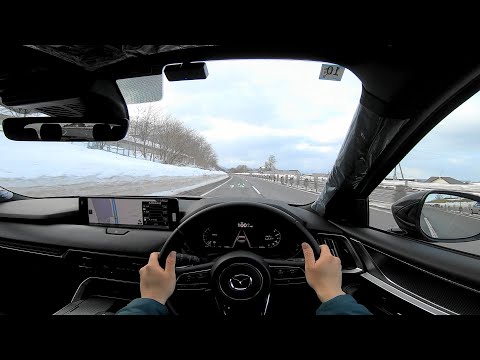 【試乗動画】2025 マツダ CX-80 XD L Package 郊外/高速試乗