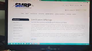 Information for CMRP Certification