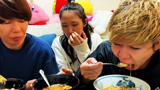酸辣湯食べながら馴れ初め語ってたら家主が邪魔すぎた