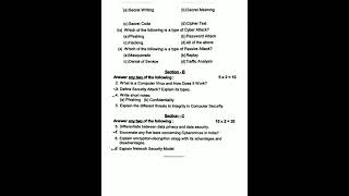CYBER LAW AND SECURITY End semester exam #shorts#viral#coding#css#html#java#python#cyberlaw#viral