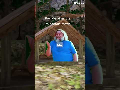 Pov:Me after the minecraft movie #minecraft #memes #gorillatag