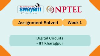 Digital Circuits Week 1 | NPTEL ANSWERS 2025 | My Swayam | #nptel2025 #myswayam #nptel