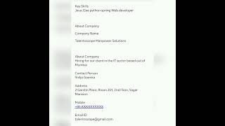 Java Developer#fresher #experienced #getemployed #youtubeshorts #javadeveloperjobs #developerjobs