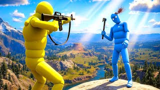 NPC Wars with Active Ragdoll Dudes #22 Euphoria Physics