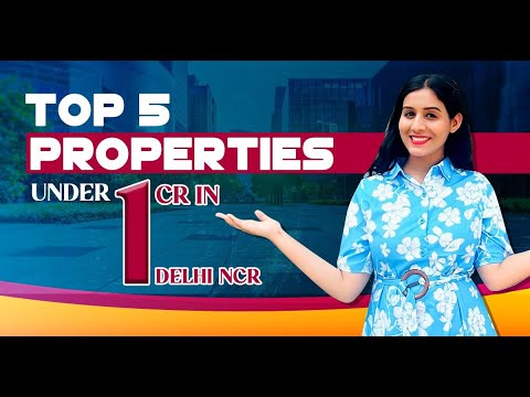 TOP 5 PROPERTIES UNDER 1 CR* IN DELHI NCR || Flats For Sale in Noida, Ghaziabad & Noida Extension