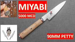 Does it suck? Or do Miyabi knives have soul? Reviewing a tiny, beautiful Petty.