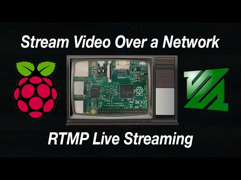 Streaming a Video over a Network to a Raspberry Pi | FFmpeg RTMP and VLC Tutorial