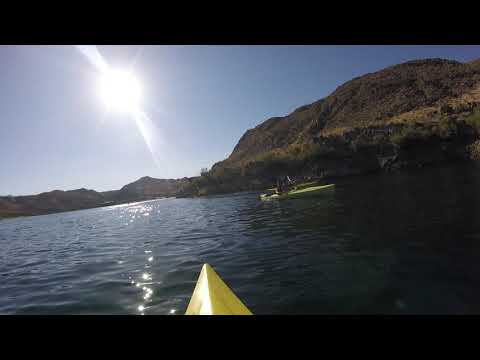 Kayaking in Lake Mead