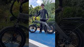 Top Speed 28MPH – Fast, Foldable, and Fun!#ebikes #ebikelife #commuter #citytour #cycling #ebike
