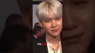 yoongi became a "Bad Boy" 😯😲😳 #btsworld