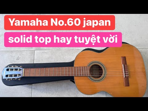 Đàn guitar Yamaha No.60 japan âm rất hay. Giá: 1tr800k. guitar yamaha, guitar nhật 0936057750