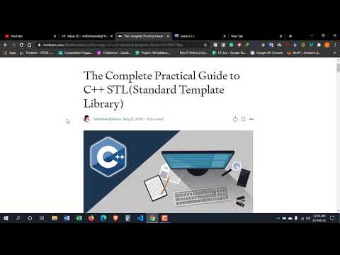 Competitive Programming || STL || Short Briefing || 2021 || Bangla