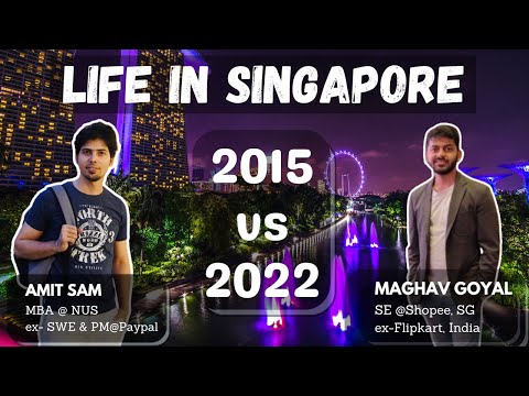 Life in Singapore | 2015 vs 2022 | Indian Expat in Singapore | Ft. @AmitSamCo
