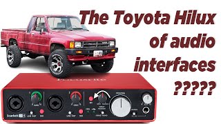 Are focusrite audio interfaces indestructible?