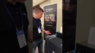 R_Volution 8 Bay NAS at MWAVE 2024 #shorts #hometheater #shortvideo #4k