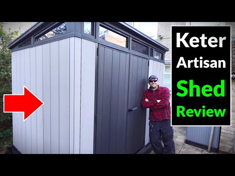 Keter Artisan 9x7 Shed Review / First Impressions & Assembly Tips