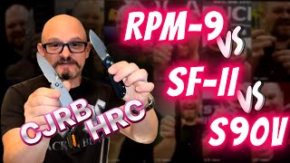 CJRB Steels: RPM9, SF II and S90V! Hardness Test anyone?