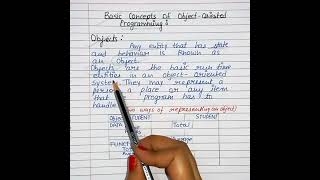 OOPS CONCEPTS | C++ tutorial for beginners | objects in C++ | #shorts #oops #youtubeshorts