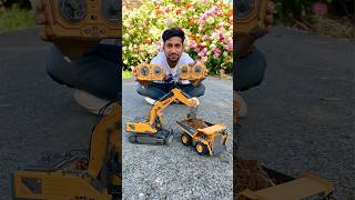 Rc Excavator and Biggest Dump Truck #rcexcavator #rctruck