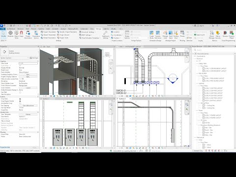 REVIT ELECTRICAL CABLE LADDER- REVIT ELECTRICAL TUTORIAL FOR NEW BEGGINERS