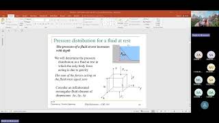 Fluid Mechanics online lecture Wednesday 9 7 2025