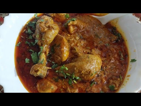 Kashmiri Restaurant Style Chicken Masala curry | Kashmiri Chicken Masala gravy Recipe At  Home