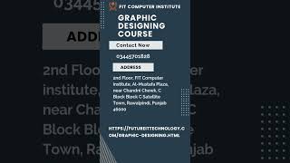 Graphic Desgining CourseIn Rawalpindi & Islamabad