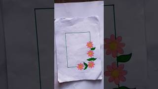 cover page design 🌼🌺🌸#crafter #make #coverpage
