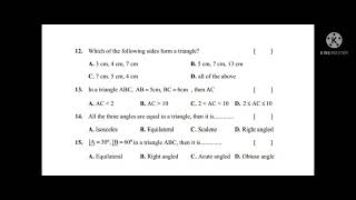 class 9 geometry worksheets