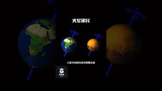 火星移民计划｜人类真的能实现火星移民吗？#宇宙 #spacex #地球