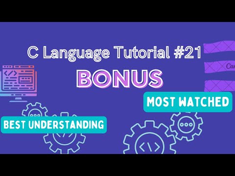 BONUS : C Language Tutorial (Hindi) #21
