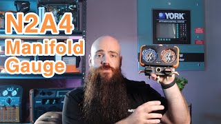 NAVAC N2A4 Manifold Gauge BY AK HVAC