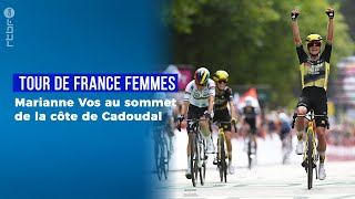 Tour de France Femmes : Marianne Vos au sommet de la côte de Cadoudal, résumé première étape