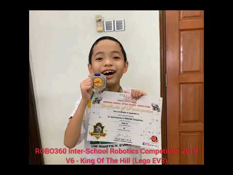 First Runner Up in Robotics Competition - King Of The Hill 2019 (Lego Mindstorms EV3)