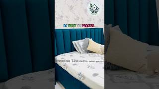 🛌🔥HYDRAULIC BED | 😱BED PADDING🏠| @Smartnestdesignstudio#hydraulicbed #padding #bed #bedroom