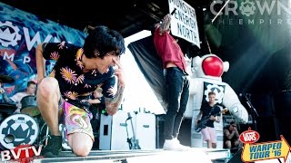 Crown The Empire - "Hologram" LIVE! @ Warped Tour 2016