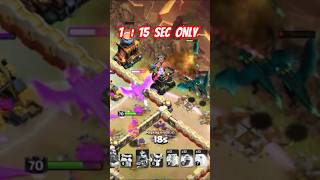"TH17 Max Base SMASHED by TH16! 💥 You Won’t Believe This Attack!" #shorts #youtubeshorts