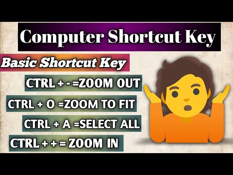 Computer shortcut key Basic Shortcut key (21)👍#computereducation #shortcutkeys #education #laptop