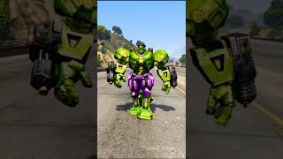 Robot Hulk And Angry Hulk Fight Against Abominable And Snow monster 😱#shorts