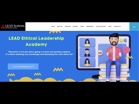 LEAD Systems Website Walk Through