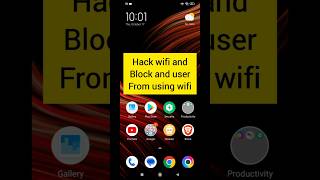 How to hack wifi in android and block user to use wifi
