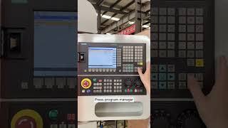How to choose the program of the Siemens controller？