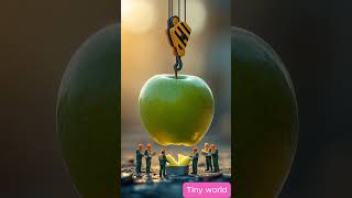 What Happens If You Drill Into an apble ? #ai #nextgenai #videoviral #animation #videoai