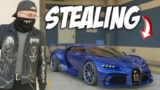Stealing 4 "RARE BUGATTI" worth 10 BILLION $ from MAYOR in GTA 5 RP
