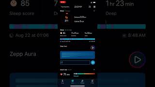 Zepp App on iphone 📱 with connection Amazfit Neo Watch ⌚️ Look 👀 like 👍🏻 this..