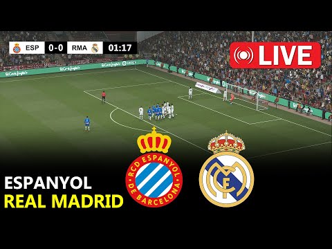 Espanyol vs Real Madrid | La Liga 2024/25 | eFootball Pes 21 Gameplay