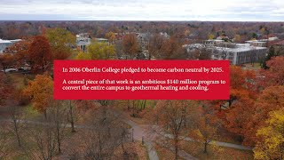 Oberlin College’s Sustainable Infrastructure Program